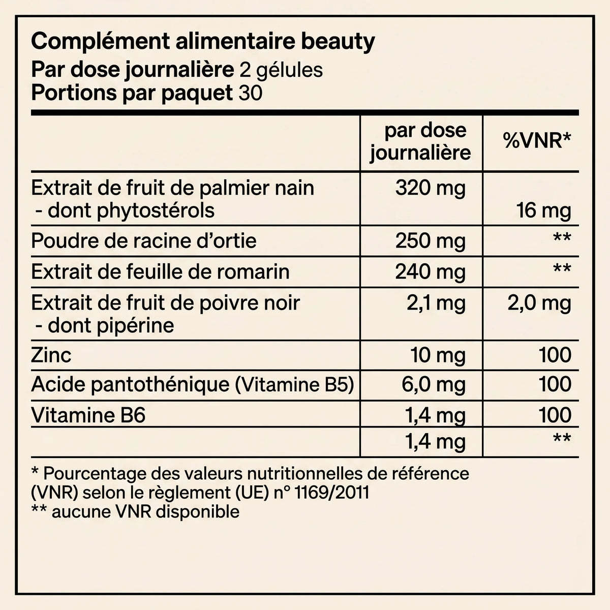 Dalya beauty — Cure 30 jours